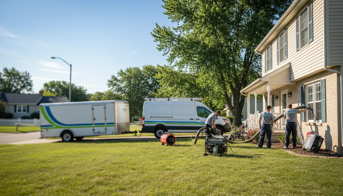 Flooded Basement Restoration And Cleanup With Repair in Laurel, MT near me